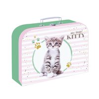 Kufřík lamino 34 cm kočka