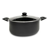 KITCHISIMO KASTROL SE SKL.POKLICÍ NERO KITCHISIMO 28X11CM 6L_hamashop