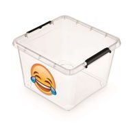 box 32,0l IML-SMAJLÍK-smích, 39x39x26cm, děts., plast