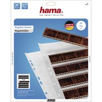 Hama photo sleeves for ring-binder albums A4, White, 10x15 cm