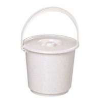 vědro 2,7l s víkem, potrav.atest (modré,granit)