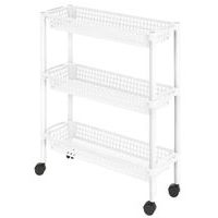 heidrun REGÁL KOŠOVÝ NA KOLEČKÁCH,3 PATRA,60X18X61CM,PLAST_hamashop