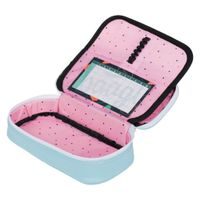 Školní aktovka/batoh 2IN1 PLUS pro prvňáčky – 6dílný set, Step by Step Glitter Heart Hazle