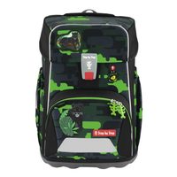 Školní aktovka Step by Step GIANT, Black Cat Chiko - 5 dílný set, AGR certifikát