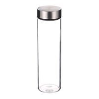 BERGNER Lahev skleněná přenosná s nerez víkem 600 ml BG-20121-BK