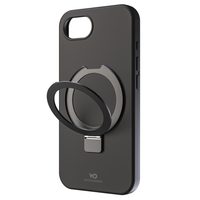 White Diamonds Hybrid Case, kryt pro Apple iPhone 16, magnetický, matný, poloprůhledný černý