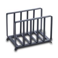 stojan na ubrousky, 14x 9x10,5cm, MISTY, ČERNÝ, kov