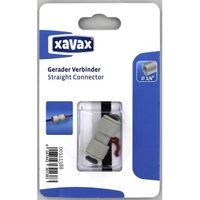 Xavax Straight Connector for Plastic Pipes, 1/4"