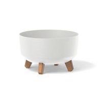 květ. d28,5x17,7 GRACIA LOW BÍLÝ