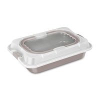 BERLINGERHAUS Plech na pečení s víkem přenosný Taupe Collection BH-8638