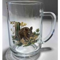 sklen. 500ml, 1ks, DIVOČÁK - BOHEMIA HLADKÝ, cejch, pivo