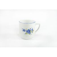 hrnek 400ml PĚTKA-Pomněnky modré, čes.porcelán