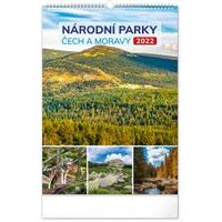 Nástěnný kalendář Národní parky Čech a Moravy 2022, 33 × 46 cm Baagl