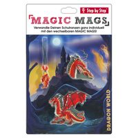 Doplňková sada obrázků MAGIC MAGS Noční Dino Tyro k aktovkám GRADE, SPACE, CLOUD, 2v1 a KID