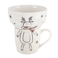 Hrnek s miskou sob 0,35 l