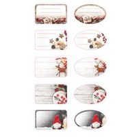 TORO SAMOLEPKY NA DÁRKY, VANOČNÍ, 96KS_hamashop