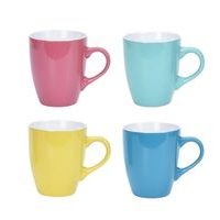 EXCELLENT HOUSEWARE Hrnek sada 4 ks kamenina 340 ml KO-Q96000190