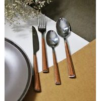 HIT Jídelní sada talířů porcelánová PEARL 18 ks zelená HT-24327959