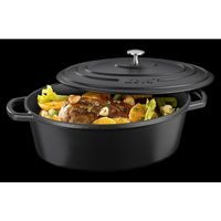 pekáč 43x30x17cm GRANDE Aroma oboustr.+pokl.sklo