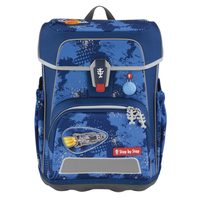 Školní aktovka Step by Step CLOUD REFLECT, Rocket Novo - 5 dílný set, AGR certifikát