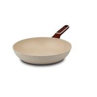 pánev d28cm, TERRESTRIAL, nepřil.povrch-béž.gr., indukce