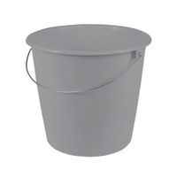 Keeeper KBELÍK 10L S KOVOVOU RUKOJETÍ, ŠEDÁ_hamashop