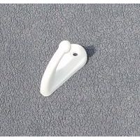 věšák, 1-háček-na šroubek, plast