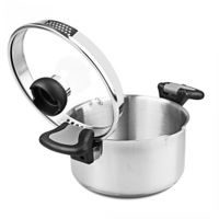 KELA Kastrol s poklicí nerez 18/10 FLAVORIA 24 cm KL-10173