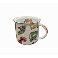 hrnek 380ml TINA - NÁŘADÍ DF, čes.porcelán