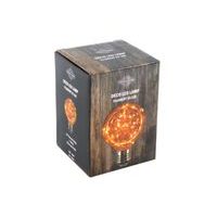 SVENSKA LIVING ŽÁROVKA DEKORAČNÍ TEPLÁ LED E27 G80 ŽLUTÁ_hamashop