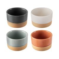 O Miska kamenina pr. 6,5 cm serv. set 4 ks