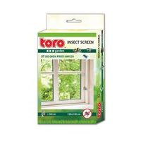 TORO SÍŤ OKENNÍ PROTI HMYZU 130X150 CM, ČERNÁ_hamashop
