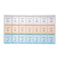 Organizér na léky týdenní 3 sekce