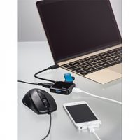 Hama USB 3.1 hub/čtečka karet s USB-C adaptérem