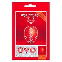 OVO BARVA OVO PRÁŠKOVÁ NA VAJÍČKA ČERVENÁ_hamashop