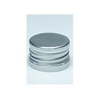 zátka lahví Al 28x18 SPIRIT-šroub., stříbrná (Al+plast uvnitř)