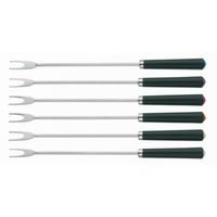 KELA Fondue vidlička MORENA 6ks nerez, černý plast KL-79313