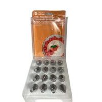 špička-16ks-sada, cukrářská, KT156203A, kov