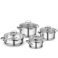 sada nádobí 8-dílná STEAMA, indukce, NR