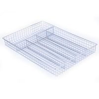 TORO příborník drátěný 5 přihrádek 25,8 x 36,5 x 4,4 cm_hamashop