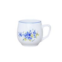 hrnek 300ml BAŇÁK-POMNĚNKY modré, čes.porcelán