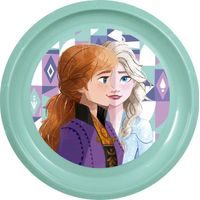 STOR TALÍŘ PLASTOVÝ LEDOVÉ KRÁLOVSTVÍ, PRŮMĚR 22 CM_hamashop