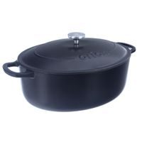 Pekáč s poklopem LITINA SMALT 42x27 cm