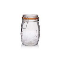 dóza 1,00l d10,5x17cm, vlis ovoce, patentní, sklo