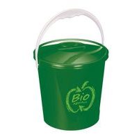 vědro 5,0l s víkem, na BIO odpad, plast