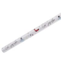 papír dárkový, vánoční, OD JEŽÍŠKA, 2ks, 100x70cm, v roli