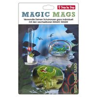 Doplňková sada obrázků MAGIC MAGS k aktovkám Space, Delfíni