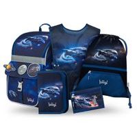 BAAGL SET 5 Zippy Vesmírná Loď: aktovka, penál, sáček, zástěra, peněženka
