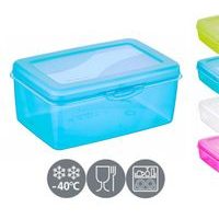 box 1,8l svačina MIX barev 19x12,8x8,0cm, klick, plast