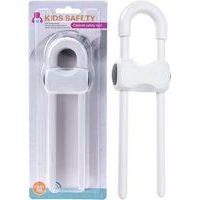 zámek bezpečnostní 18,5x4,5x1,5cm, na šuplíky, dětský